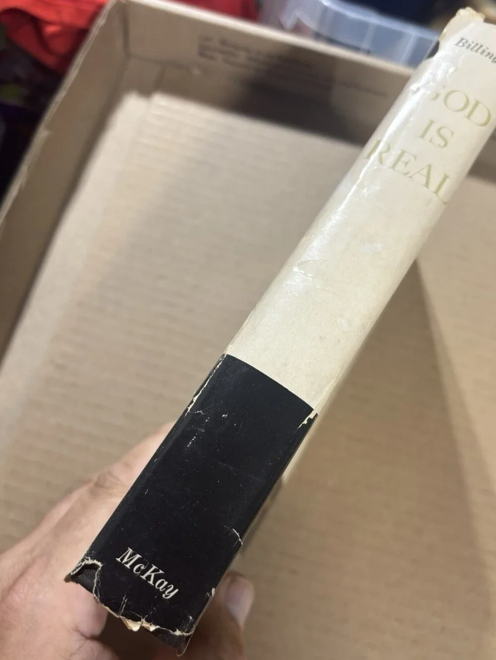God is Real by Dallas F. Billington HCDJ 1962 Testament Autobiography Signed